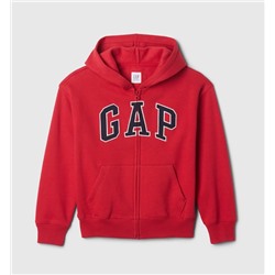 Kids Relaxed Gap Logo Zip Hoodie