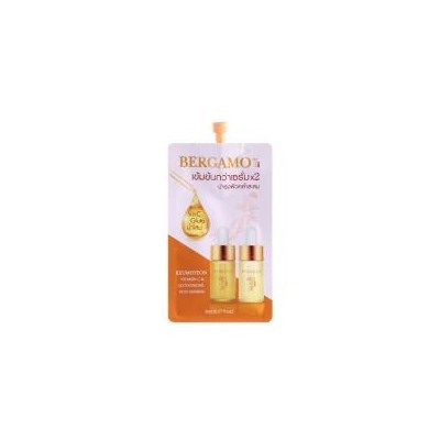 СЫВОРОТКА ДЛЯ ЛИЦА С ВИТАМИНОМ С, ГЛЮТАТИОНОМ И ЖЕНЬШЕНЕМ 8 ГР / BERGAMO KEUMHYEON VITAMIN C & GLUTATHIONE PLUS GINSENG 8 G