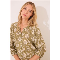 Camisola flores viscosa