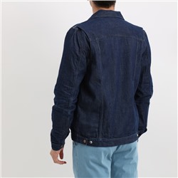 Chaqueta - 100% algodón - azul denim
