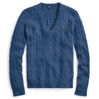 POLO RALPH LAUREN Cable Wool-Cashmere Sweater