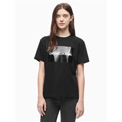 LOGO BLOCK GEL CREWNECK T-SHIRT
