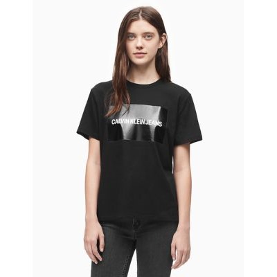 LOGO BLOCK GEL CREWNECK T-SHIRT