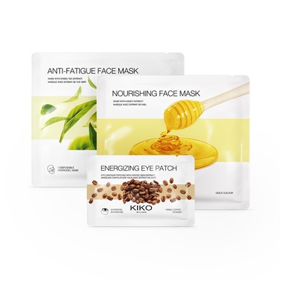 mask time face & eye mask set