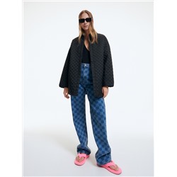 T-Shirt im Kimono-Stil