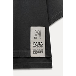 LABEL COTTON T-SHIRT
