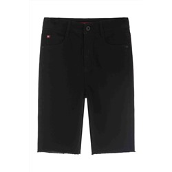 Short vaquero Negro