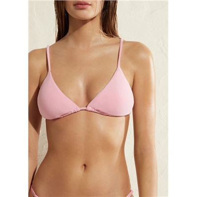 Triangel-Bikinioberteil mit verschiebbaren Cups Beverly Hills Eco