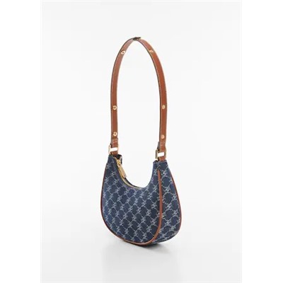 Bolso hombro jacquard