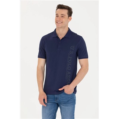 Erkek Lacivert Polo Yaka Tişört