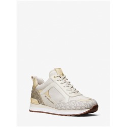 MICHAEL MICHAEL KORS Wilma Two-Tone Logo Trainer