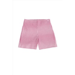 Çocuk Pembe Örme Şort