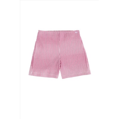 Çocuk Pembe Örme Şort