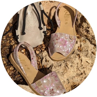 AB.Zapatos · 320-7 estampado beig PC+PELLE ARBOL (150) beig АКЦИЯ