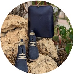 Ab. Zapatos 1619/2 New R · ANTRACITA+AB.Z PELLE MOCHILA VERA PELLE (590) marino-cuero АКЦИЯ