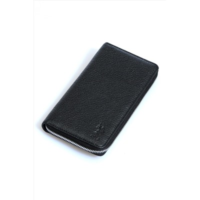 U.S. Polo Assn. Hakiki Deri Plcuz2156 Siyah Unısex Cüzdan&kartlık&telefonluk PLCUZ2156