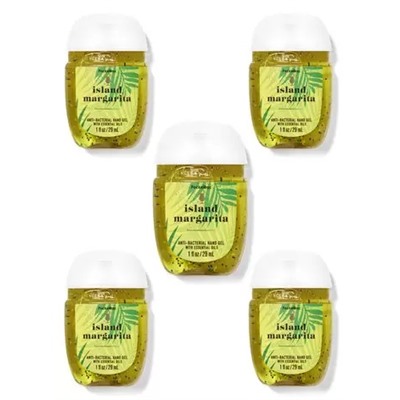 ISLAND MARGARITA PocketBac Hand Sanitizers, 5-Pack