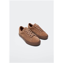 Deportivas piel cordones -  Niño | MANGO OUTLET España