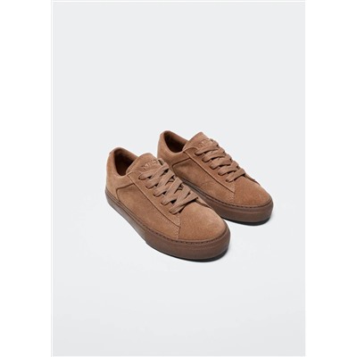 Deportivas piel cordones -  Niño | MANGO OUTLET España