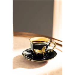 Alita 4 Parça Kahve Fincan Takımı - Renkli - 90 ml