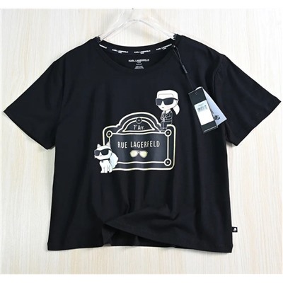 Хлопковая футболка KARL LAGERFEL*D ОРИГИНАЛ!