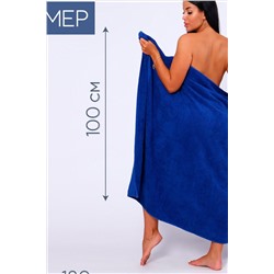 Полотенце банное махровое Софатекс 100х180 для ванны и душа НАТАЛИ #1019141