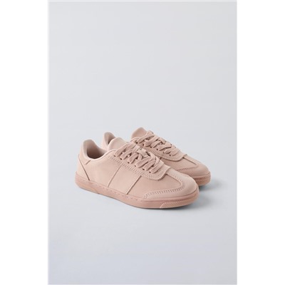LEATHER TRAINERS