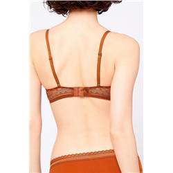 Sujetador push-up Move Mostaza ocre