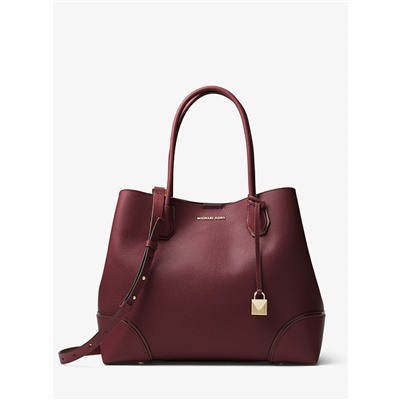 MICHAEL MICHAEL KORS Mercer Gallery Large Leather Satchel