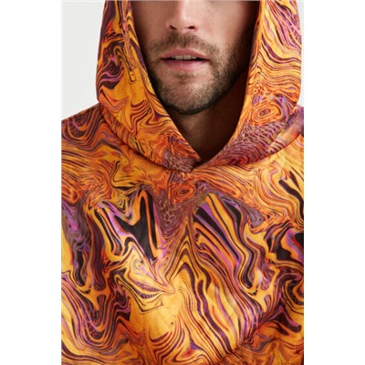 Sudadera unisex efecto marmoleado