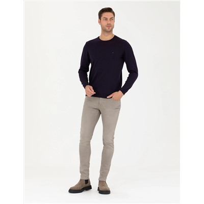 Mor Slim Fit Basic Kazak