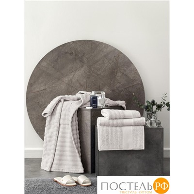 Togas ГАЛИО сер К-т полотенец 50х100/70х140, 100% хлопок, 600 г/м2