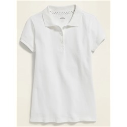 Uniform Pique Polo for Girls