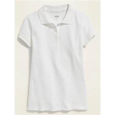 Uniform Pique Polo for Girls