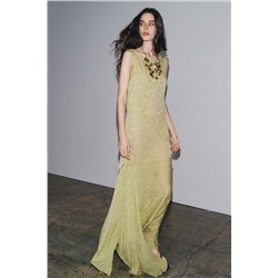 JACQUARD LONG DRESS ZW COLLECTION