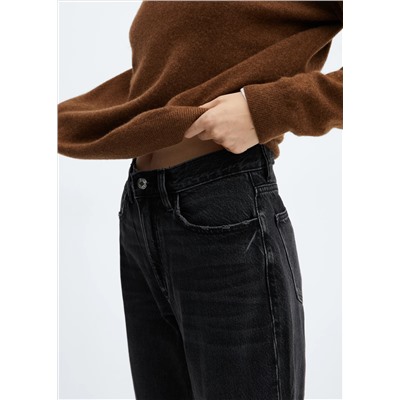 Jeans rectos tiro medio