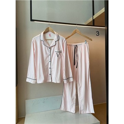 Теплая мягкая фланелевая пижама  в стиле Victoria’*s Secre*t