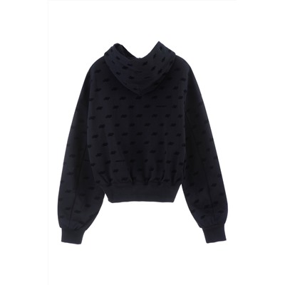 Sudadera con capucha Negro
