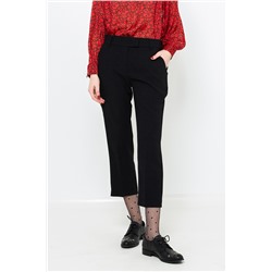 Pantalón recto Negro