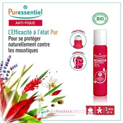 Puressentiel Anti-Pique Roller aux 11 Huiles Essentielles BIO 5ml