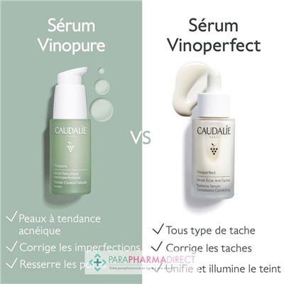 Caudalie Vinopure - Sérum Salicylique Anti-Imperfections 30ml