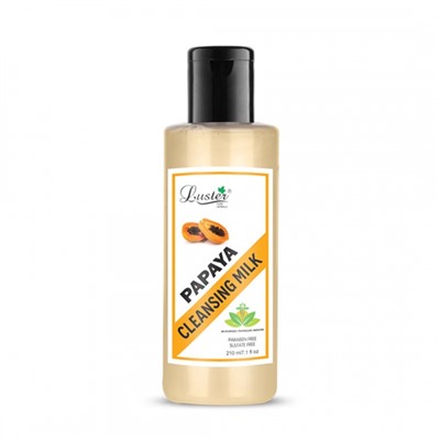 LUSTER Papaya Ultimate Cleansing Milk Очищающее молочко для лица с экстрактом папайи 210мл