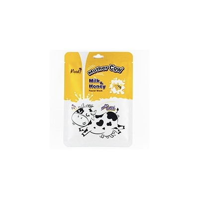 УВЛАЖНЯЮЩАЯ ТКАНЕВАЯ МАСКА ДЛЯ ЛИЦА МОЛОКО И МЕД 38 ML / MOISTURIZING FACIAL MASK MILK HONEY MOTHER COW 38 ML