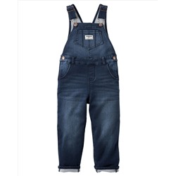Cozy Denim Overalls - Jewel Rinse