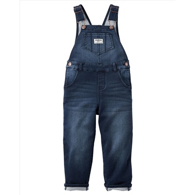 Cozy Denim Overalls - Jewel Rinse