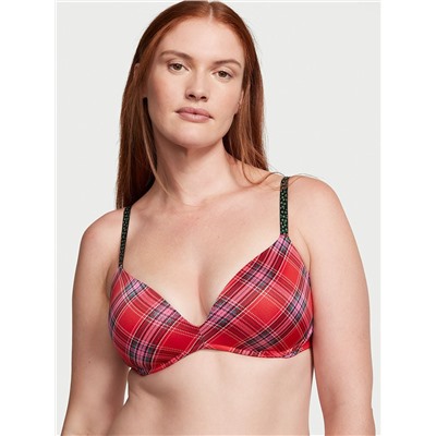 VICTORIA'S SECRET Sexy Tee Wireless Fleur Noir Lace Push-Up Bra