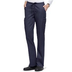 UA Butter-Soft STRETCH Women's 9-Pocket Drawstring w/ Back Elastic Scrub Pants