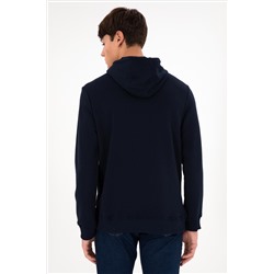 Erkek Lacivert Basic Sweatshirt