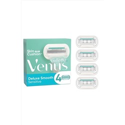 Gillette, Venus Deluxe Smooth Yedek 5 Bıçaklı 4 Adet