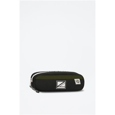 Estuche Luca Negro y caqui